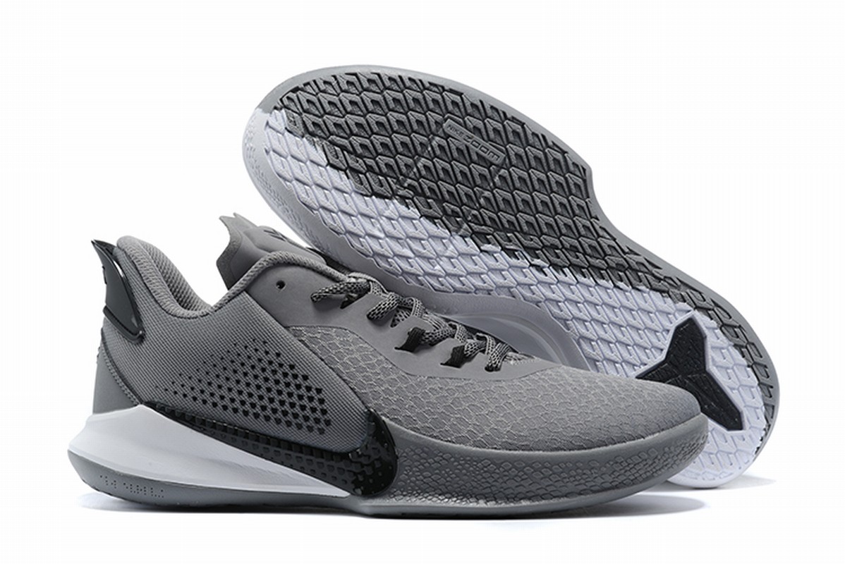 Nike Kobe Mamba Focus 6 Shoes Grey Black
